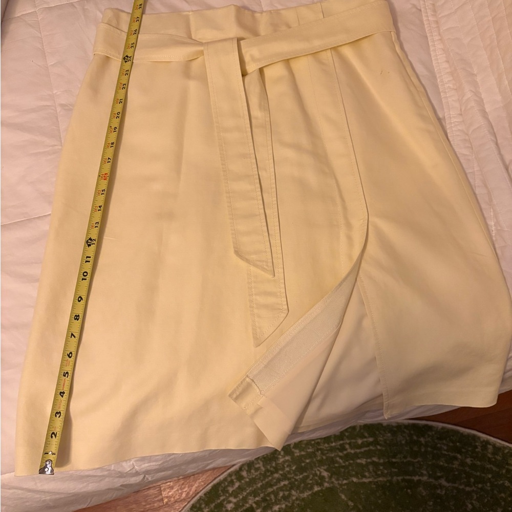 Ann Taylor Light Yellow Skirt
